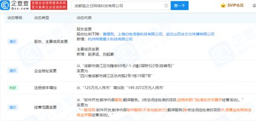 網(wǎng)易入股游戲開發(fā)商成都貓之日，股東陣容再添巨頭，B站、數(shù)字內(nèi)容制作服務(wù)商現(xiàn)身